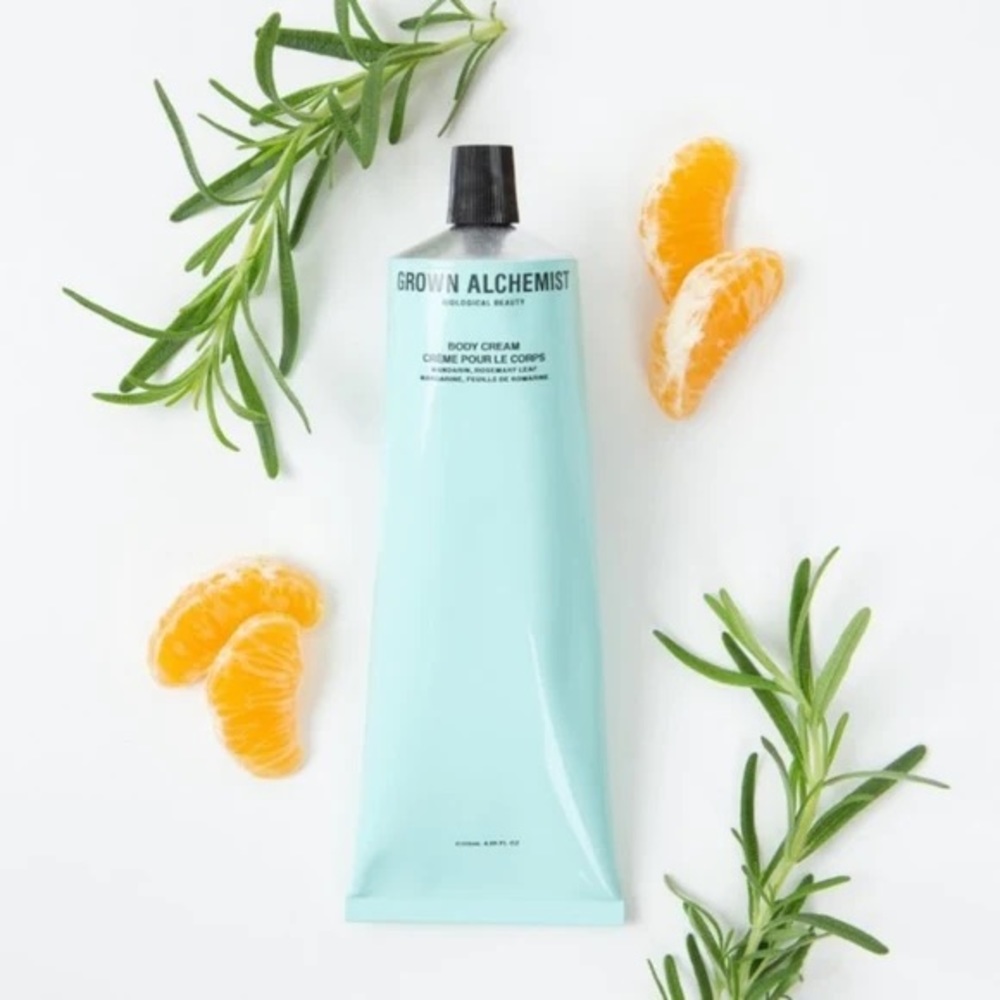 GROWN ALCHEMIST Body Cream: Mandarin, Rosemary Leaf - NIB